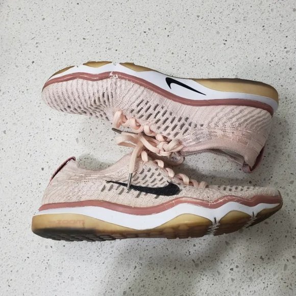 Nike Pink and Black Women's Sneakers - Picture 3 of 7